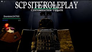 SCP Site Roleplay Customization Update Funny Moments  Roblox  SSR [upl. by Allin]