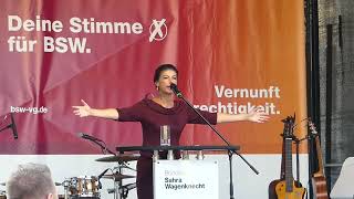 Sahra Wagenknecht Rede Potsdam 18 September 2024 Brandenburg Wahl [upl. by Gove]