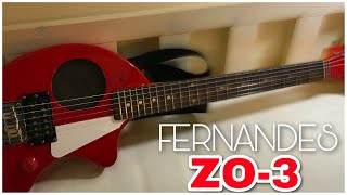 FERNANDES ZO3 review フェルナンデス ぞうさん レビュー Nomad お家で弾くのに丁度いい！ [upl. by Yci]