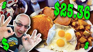 Huge Breakfast at Nicks Family Restaurant [upl. by Rosette]