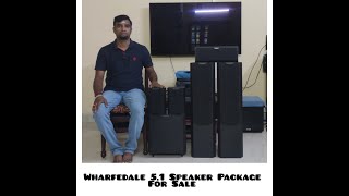 Wharfedale 51 Speaker Package For Sale speaker hometheaterspeaker dolbyatmos dts avreceiver [upl. by Manoop]