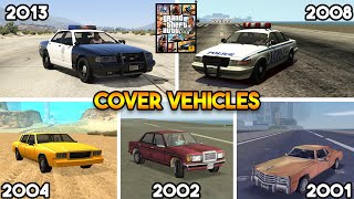 HIDDEN COVER ART VEHICLES FROM EVEYR GTA GTA 5  GTA 4 GTA SAN ANDREAS GTA VC GTA 3 [upl. by Nuahc]