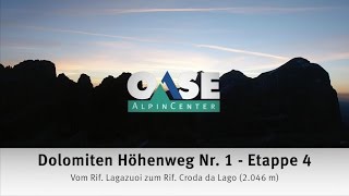 Dolomiten Höhenweg Nr 1  Etappe 4 [upl. by Flossi]