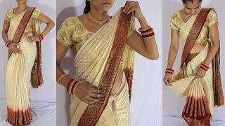 Kanjivaram Silk Saree Draping Tips Silk Saree Draping Tips amp Tricks Silk saree draping Hakcs 2024 [upl. by Hereld236]