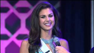 2015 Miss Teen USA Winner Names all the US Presidents [upl. by Yevre]