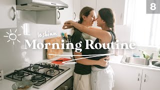 OUR MORNING ROUTINE  Lesbian Couple [upl. by Solokin]