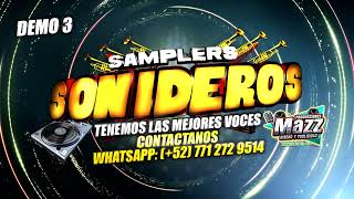 DEMO DE VOCES PARA SAMPLERS SONIDEROS 2022  Producciones Mazz [upl. by Hansen]