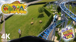 Cobra  4K OnRide  Paultons Park  Gerstlauer Bobsled Coaster  POV [upl. by Chase]