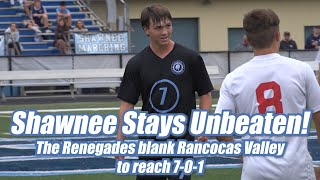 Shawnee 2 Rancocas Valley 0  Boys Soccer  Olympic Conference  Winters amp Howley Goals [upl. by Leonid]