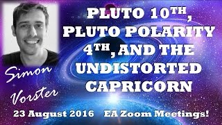 SIMON VORSTER Pluto 10th PPP 4th and the Undistorted Capricorn [upl. by Yrailih]