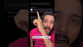 New iPhone Battery settings [upl. by Hannibal810]