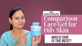 Comparison Of Gel moisturiser  Ponds Joy amp Lacto Calamine Face Gel Moisturiser  oilyskin gel [upl. by Eudoxia]