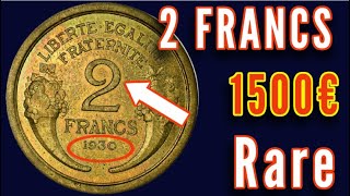 Une Pièce Très RARE de 2 FRANCS MORLON 1500 EUROS [upl. by Meneau]