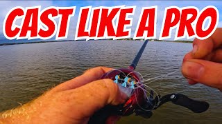 How to use a BAITCASTER like a PRO [upl. by Assital773]