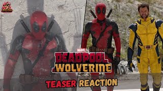 Deadpool amp Wolverine Official Teaser Trailer Reaction  Sempre più in hype [upl. by Viola712]