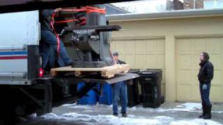 Moving a Milling Machine and a Engine Lathe [upl. by Medin]