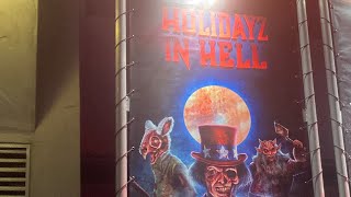 Holidayz in Hell 2023 Walk Thru hhn universalstudios universalstudioshollywood hhn2023 [upl. by Gerdeen]