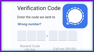 Signal App OTP Not Received Issue  Signal App Verification Code Not Receive Issue [upl. by Tedie]