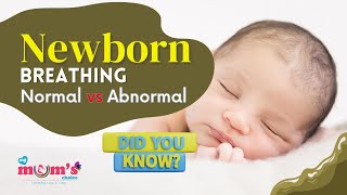 Newborn Breathing Normal vs Abnormal [upl. by Mashe236]