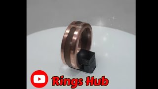 🔥Copper Wood Ring handmade  तांबे और लकड़ी की अंगूठी jewellery handmade silverring ringshub [upl. by Scarlet]