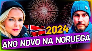 UM ANO NOVO DIFERENTE DE TUDO Tradições de ano novo na Noruega 🇧🇻 [upl. by Siver]