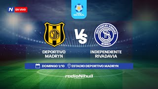 DEPORTIVO MADRYN  INDEPENDIENTE RIVADAVIA  En Vivo [upl. by Otrevogir895]