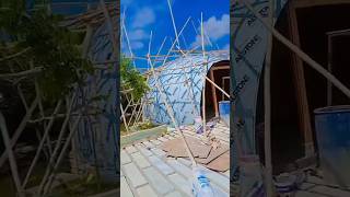 ACP sheet installation 😱😱 acp work shortsfeed viralshorts trendingshorts viralreels trend [upl. by Adiene104]