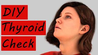 How to Do a Self Thyroid Exam Thyroid [upl. by Idoc]