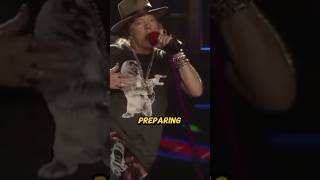 Axl Rose leaves fans CURIOUS gunsnroses axlrose [upl. by Ydassac]