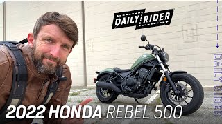 2022 Honda Rebel 500 Review  Daily Rider [upl. by Balthazar172]