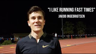 JAKOB INGEBRIGTSEN ON BECOMING THE BEST EVER [upl. by Kaltman]