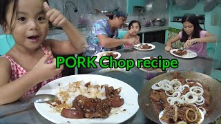 Easy and delicious Pork chop recipe Masarap na luto ng pork chop  pork recipe [upl. by Armat941]