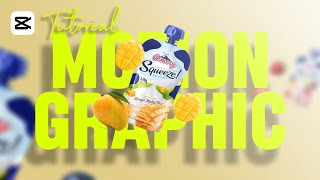 motion graphic in capcut  Tutorial membuat iklan di capcut pc iklan cimory yogurt [upl. by Araik]