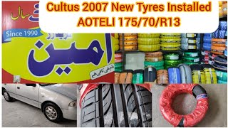 Cultus 2007 New Tyres Installed AETOLI 17570R13 [upl. by Felicia411]