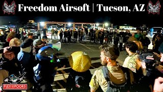 Freedom Airsoft Fall Camp Out Gameplay 2023  Tucson Arizona [upl. by Llenrap]