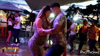 Daniel y Desiree Casate Conmigo  Milano Latin Festival 2018 [upl. by Atilrahc]