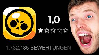 CHEATEN in BRAWL STARS 😨 1 Sterne Bewertungen [upl. by Fromma247]