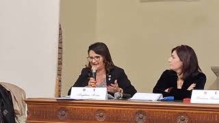 Incontro con Barbara Bartolotti lintervento dellavv Angelina Aveni del Lions Club Castroreale [upl. by Oribelle]