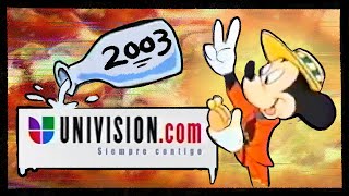 2003 Commercials  EVEN MORE Univision [upl. by Irpak]