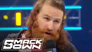 Sami Zayn Asks Roman Reigns To Apologize  WWE SmackDown Highlights 11824  WWE on USA [upl. by Meda134]