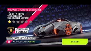 Asphalt 9 Lamborghini Egoista unlocked [upl. by Ssidnac]