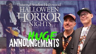 HHN House and Scare Zone UPDATE  John Murdy Interview  Midsummer Scream [upl. by Yemirej957]