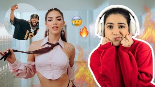 REACCIONANDO a la nueva canción de KIM LOAIZA 😰🔥  Mar Suárez 🌊 [upl. by Ahsikcin315]