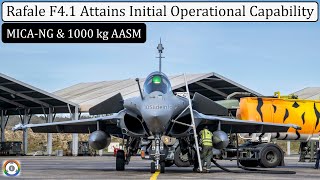 Rafale F41 Attains Initial Operational Capability  MICANG amp 1000 kg AASM [upl. by Hamburger307]