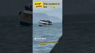 Ship accident in Africa [upl. by Yrollam]