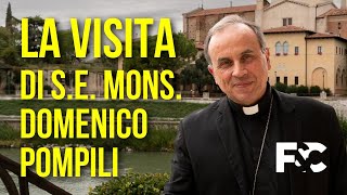 Mons Domenico Pompili è venuto a trovarci [upl. by Thais]