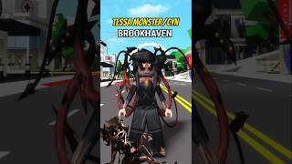 Cara membuat TESSA MONSTERCYN di brookhaven Murder drones shorts [upl. by Freeborn]