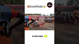 Kabaddi Tackle 😱  explore music song rap remix dj aesthetic hiphop kabaddi viralvideo 😈 [upl. by Ainafetse589]