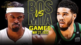 Boston Celtics vs Miami Heat Game 6 Full Highlights  2022 ECF  FreeDawkins [upl. by Nahsyar994]