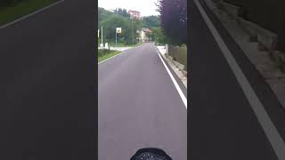 arrivati a TONEZZA del CIMONE shorts motovlog viaggi moto aprilia [upl. by Ihcalam]